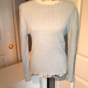 Light blue Cherokee knit sweater